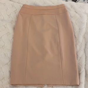 Dusty Rose stretchy pencil skirt
